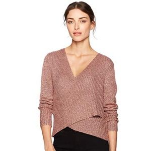 C/MEO Collective Women's Knit Wrap Top